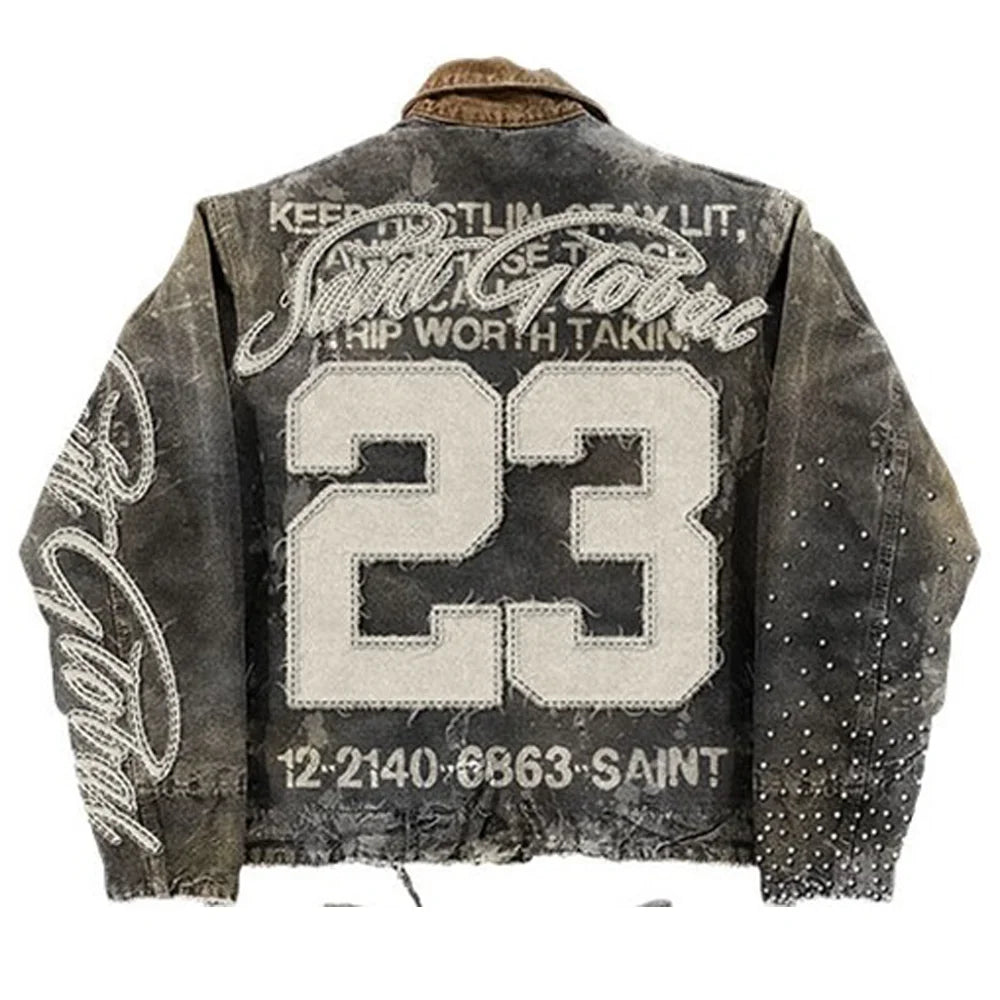 Streetwear denim jacket