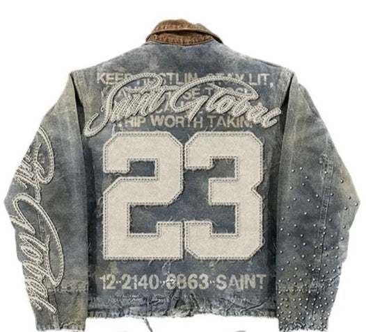 Streetwear denim jacket