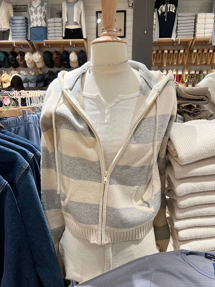 Striped Knitted Sweater