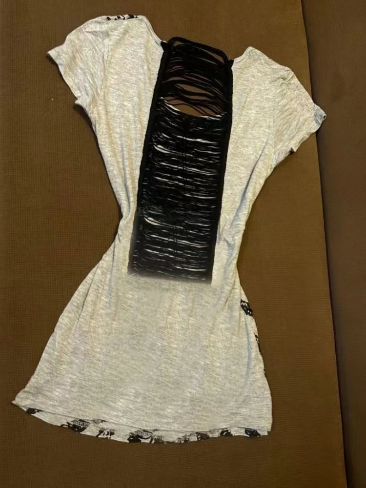 Cut out gothic top