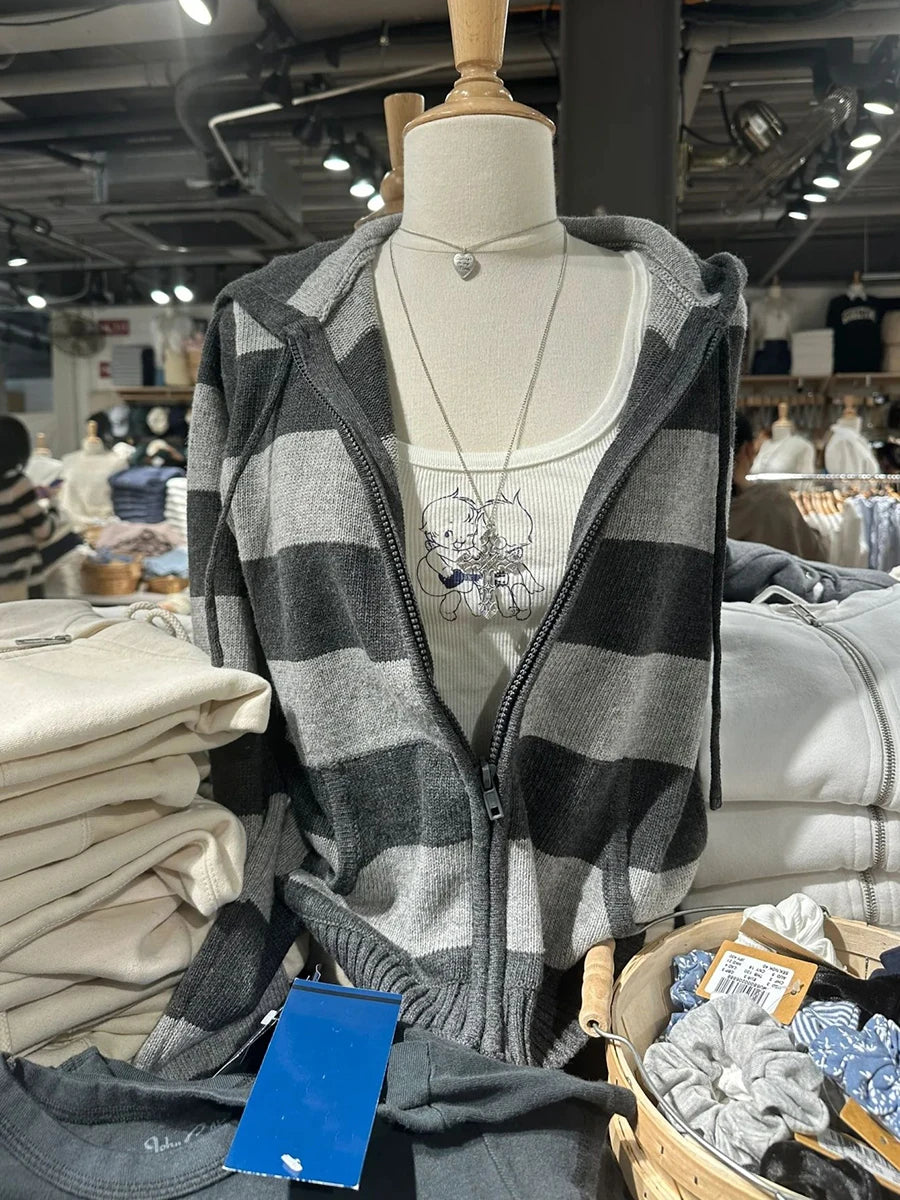 Striped Knitted Sweater