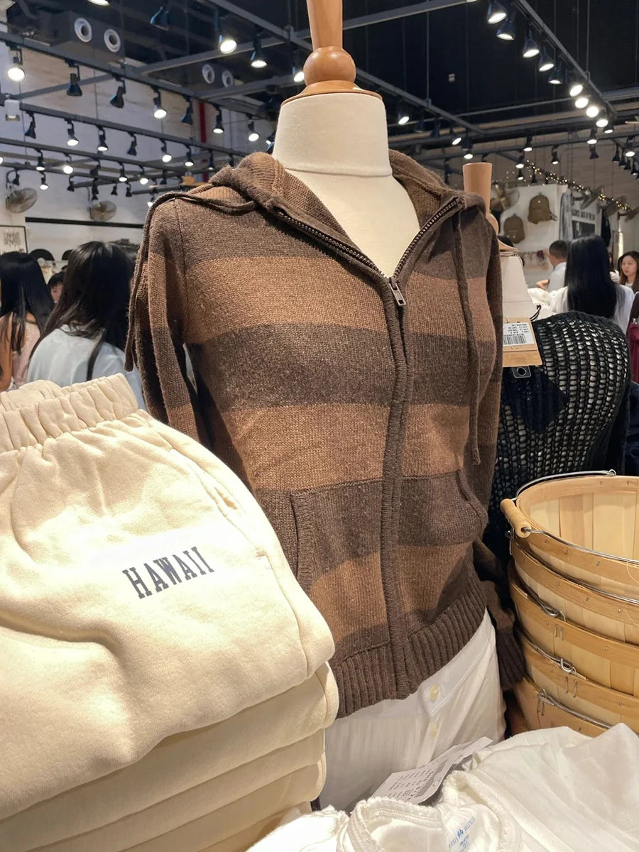 Striped Knitted Sweater