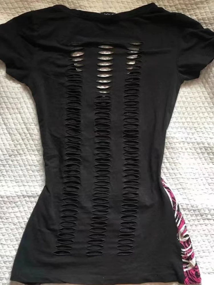 Cut out gothic top