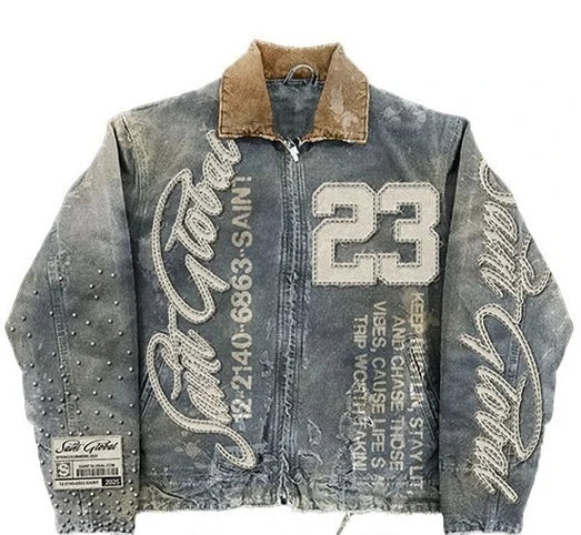 Streetwear denim jacket