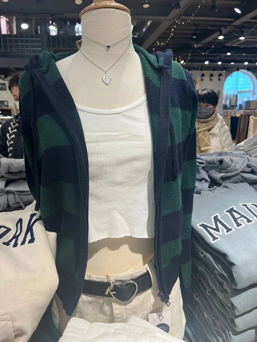 Striped Knitted Sweater