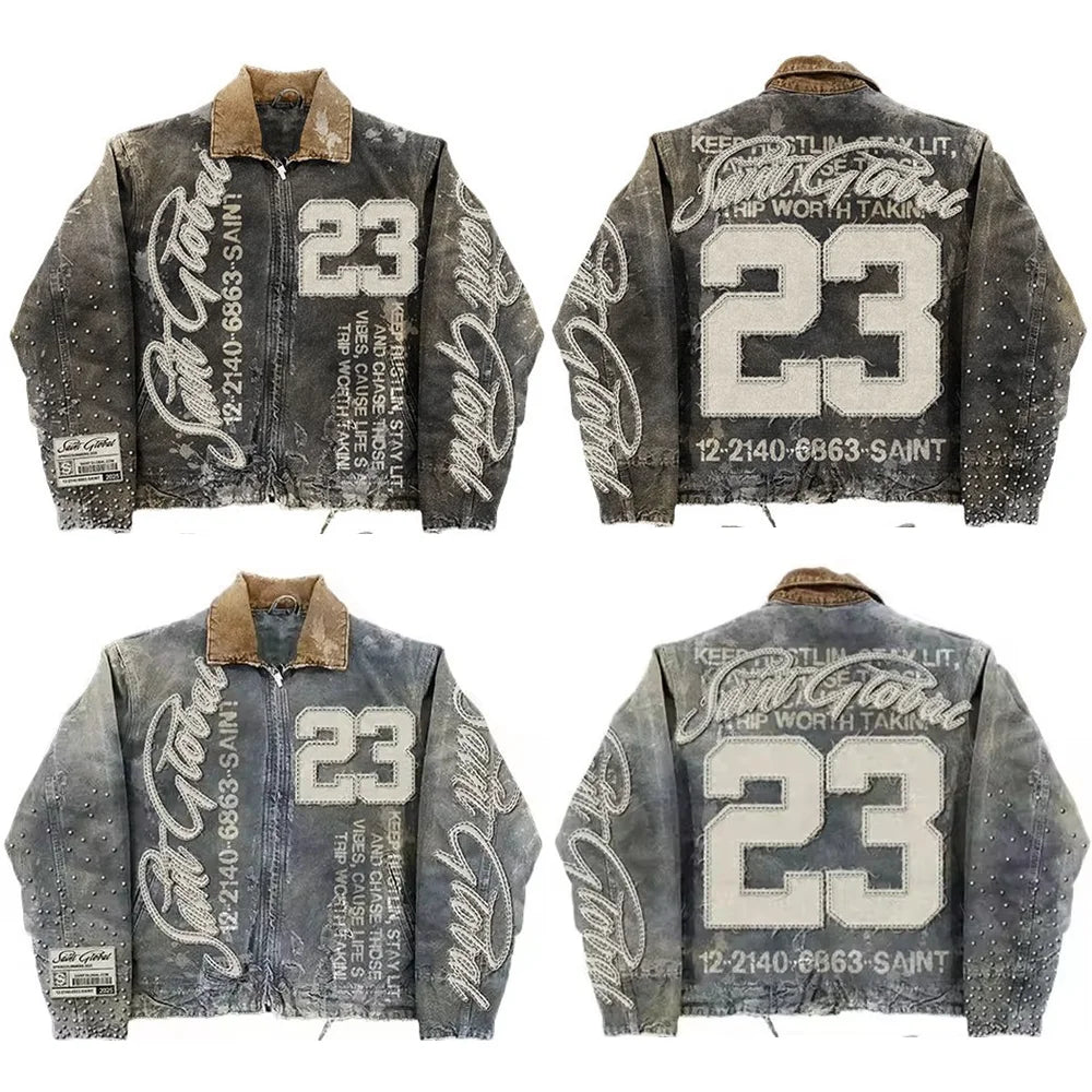 Streetwear denim jacket